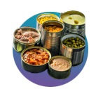 کنسرو و غذا های آماده